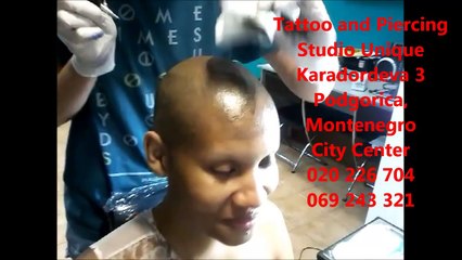 HEAD TATTOO: Getting IT, Shaving Around IT, Keeping IT Clean