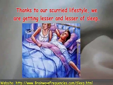 Sleep through Brainwave Entrainment