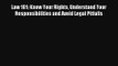 Read Law 101: Know Your Rights Understand Your Responsibilities and Avoid Legal Pitfalls Book