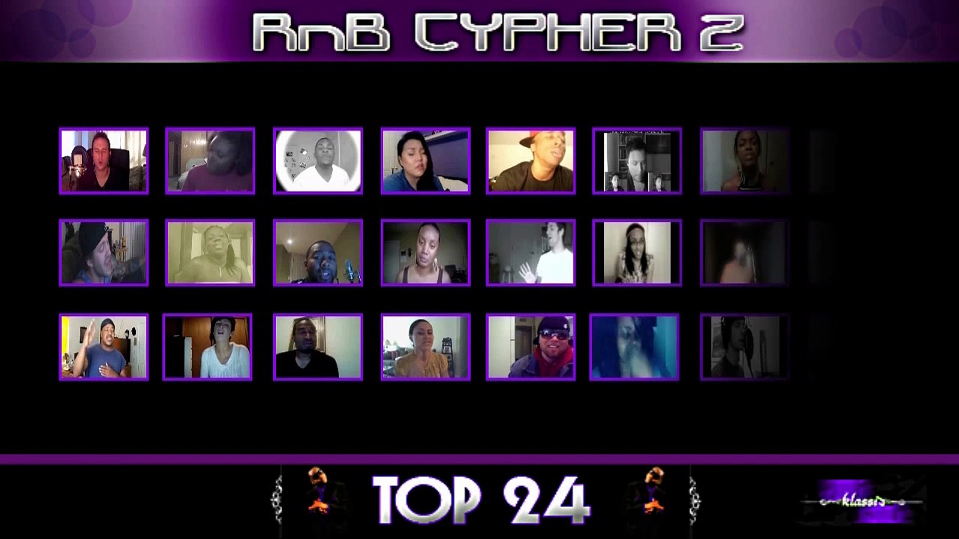 Mike Kalombo's Klassic RnB Cypher 2 : Top 24 Singers (Interactive Video)
