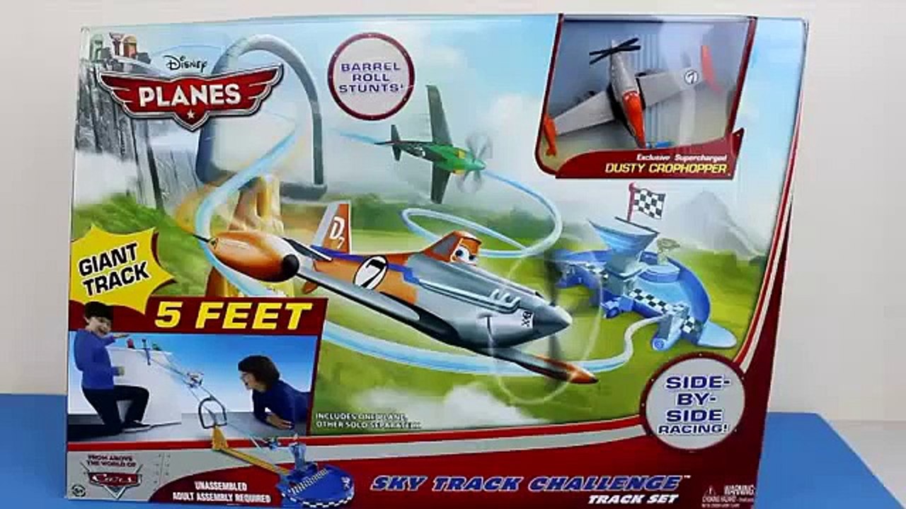 Disney Pixar Planes Sky Track Challenge Track Set Dusty Crophopper ...