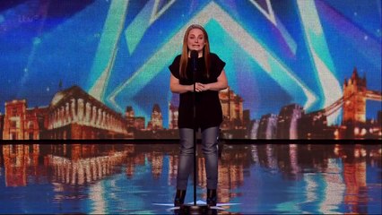 Britain's Got Talent 2015 S09E02 Becky O'Brien Sings "Somewhere Over the Rainbow"