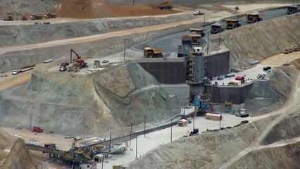 Bingham Copper Mine @ Utah near Salt Lake City
