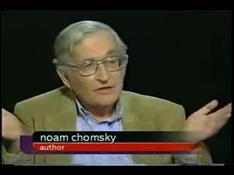 Noam Chomsky  - On the Internet, the Middle East, and Democratic Elections Part 2