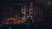 Световое проекционное 3d шоу в Волгограде 02.02.2013