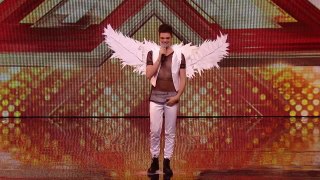 FUNNY GUY DRESS UP AS A BRID Auditions Week 3   The X Factor UK 2015