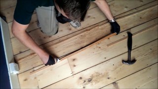 How To Fill Wood Floor Gaps With Wood Slivers