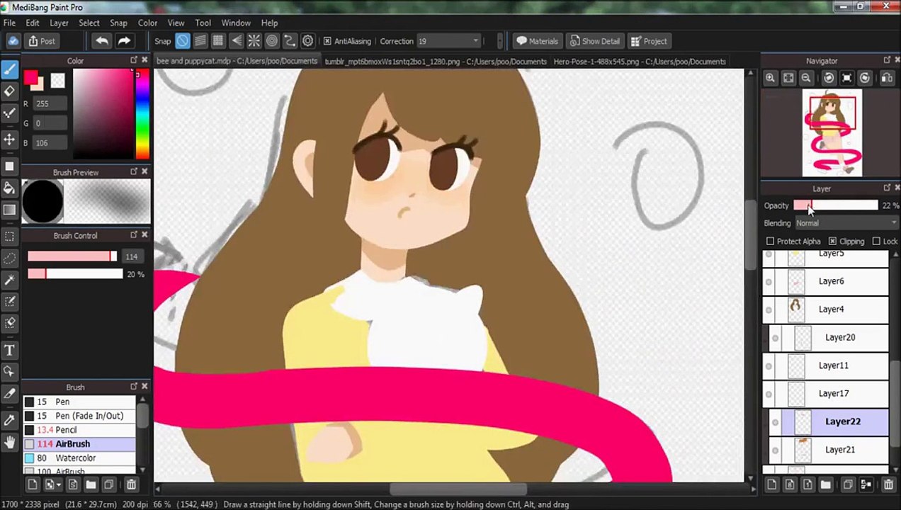 bee and puppycat speedpaint