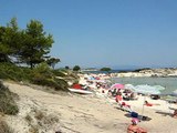 Greece Halkidiki Sithonia Karidi Beach near Vourvourou