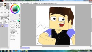 Speed ART Cartoon para@christhopher by eu