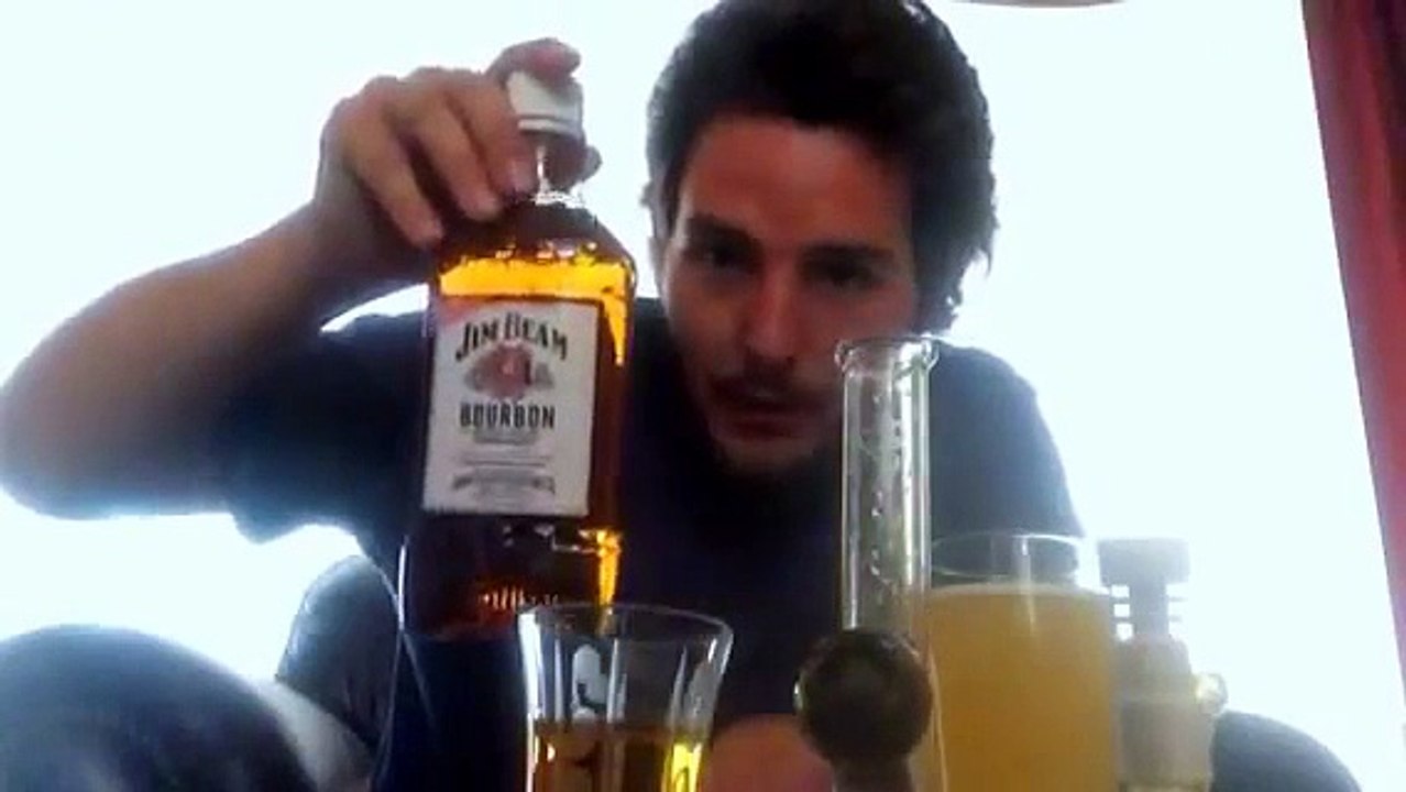 Dab, bong rip, alcohol shoot, pop four bars, and beer chug