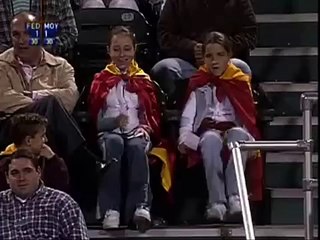 Roger Federer v Carlos Moya: 2004 TMC RR3 Highlights