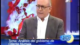 19DIC 2130 TV35 ALVARO VARGAS LLOSA   ANALISIS DEL GOBIERNO DE OLLANTA HUMALA 1
