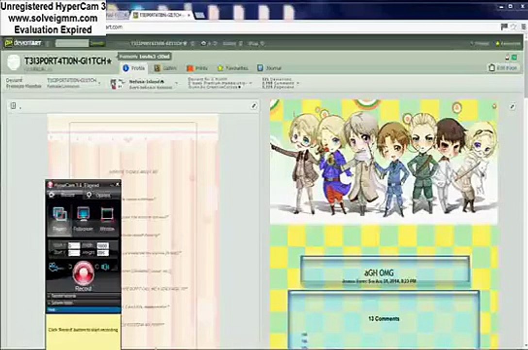 FNAF OC Hyeka speedpaint .:REMAKE:.