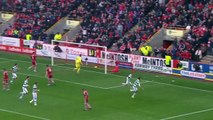 Dons fan fails to distract Celtic striker