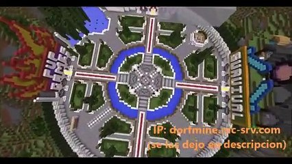 SERVIDOR MINECRAFT QUE JUEGAN VEGETTA777 Y THEWILLYREX !! "DorfMine"