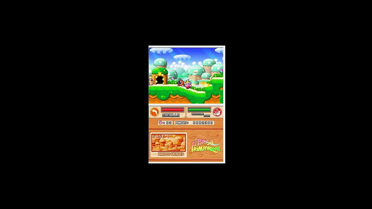kirby super star ultra (parte 1) en español por crash: kirby la bolita rosa :3