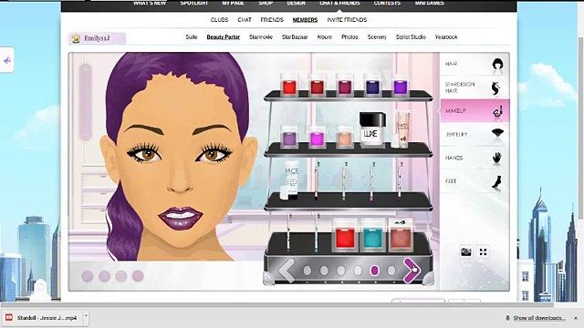 Stardoll Makeup Tutorial ll Dark Look ll