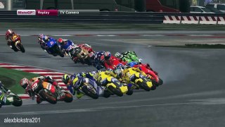 MotoGP 15 4-Stroke Events Part 14 Highlights (PS4)