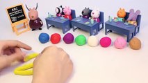 Peppa Pig School Learn To Count with Play Doh Numbers Learn Numbers 1 to 10 Playdough