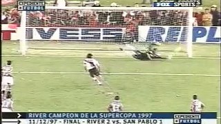 River Plate Campeon Super Copa 1997