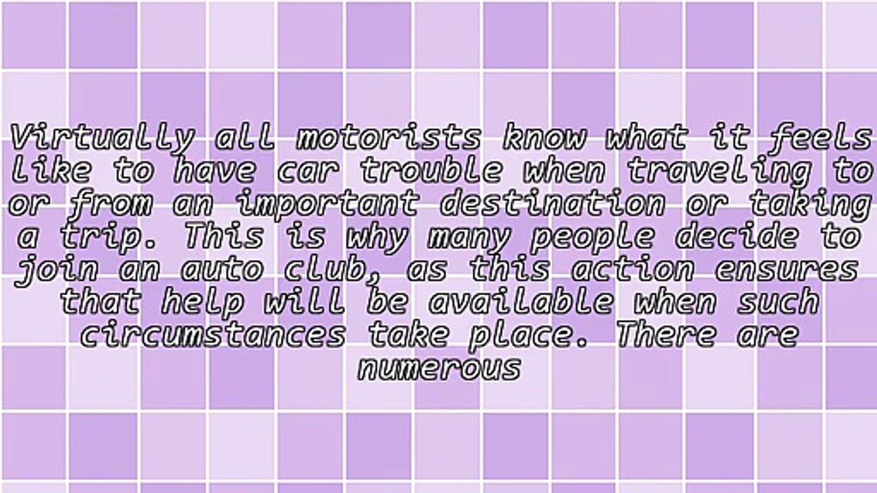 The Motor Club Of America Benefits Many Individuals