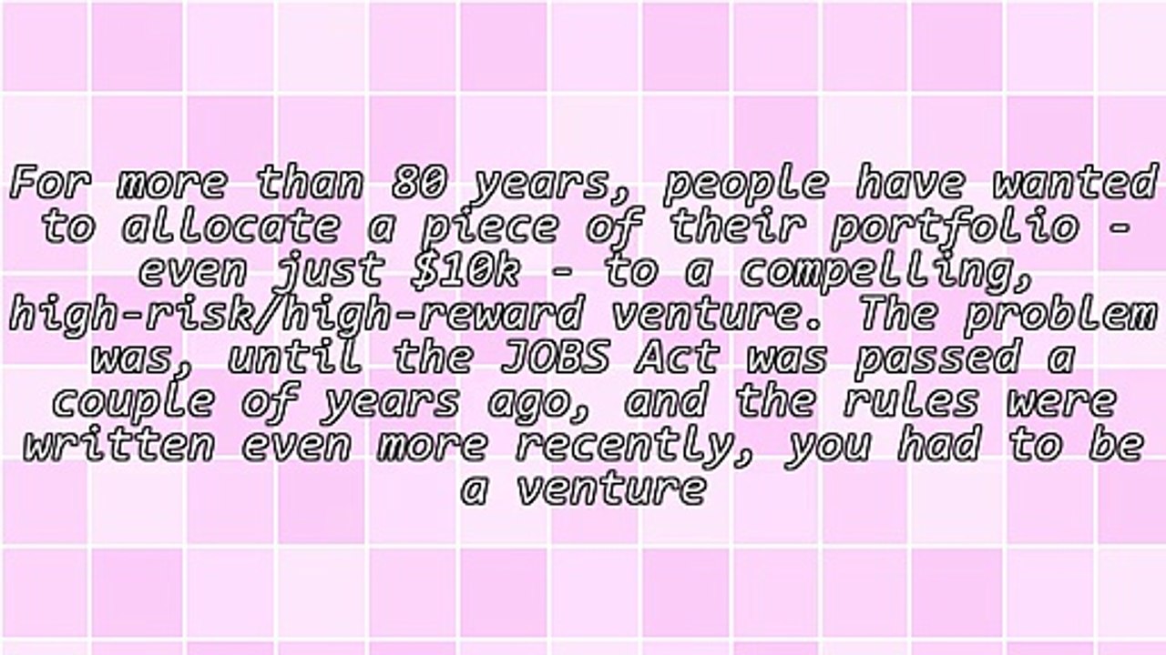 Private Startup Investing Revolutionized