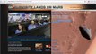 NASA TV Capture of MSL Curiosity Rover Landing on Mars