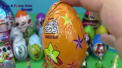 Kinder Surprise Eggs Surprise Egg Play Doh Mickey Mouse
