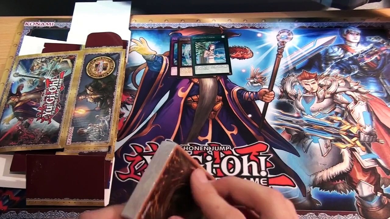 Yugioh Noble Knights of the Round Table Box Set Unboxing Opening Review German Deutsch HD