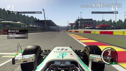 F1 2015 game | spa francorchamps hot lap