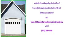 Tewksbury, MA Professional Garage Door Repair