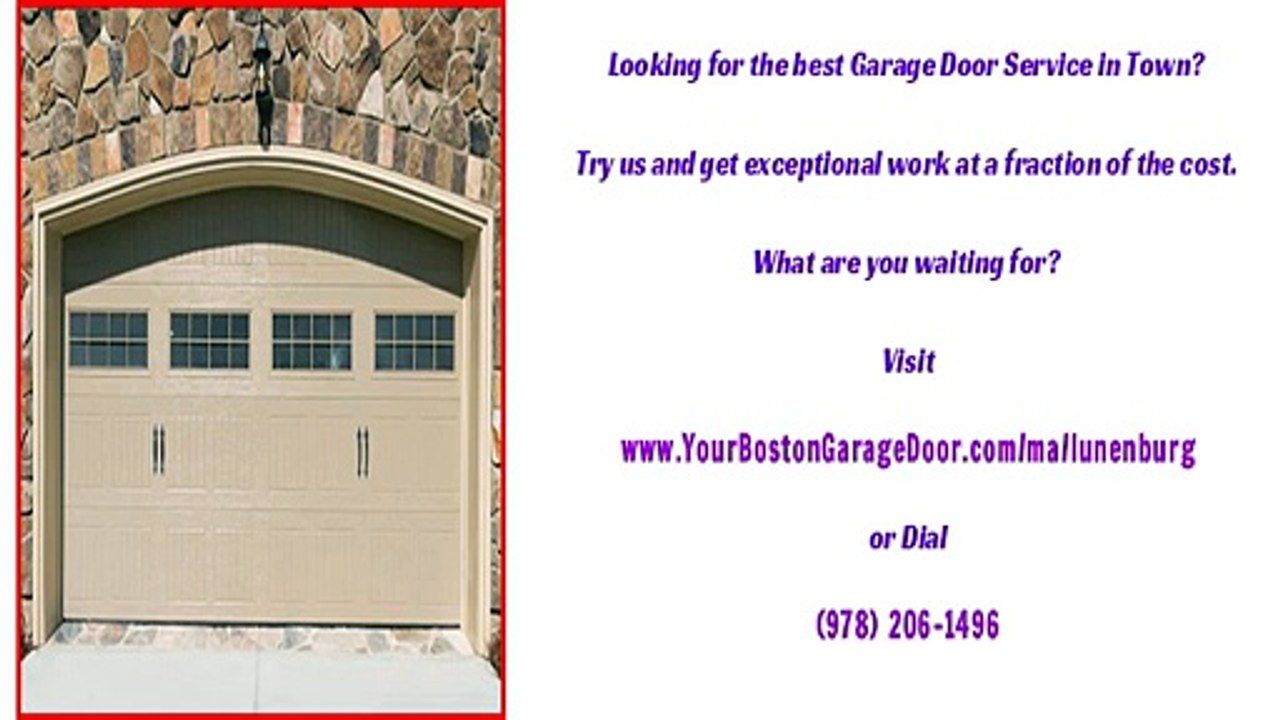 Lunenburg, MA Garage Door Repair Services