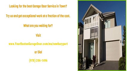 Newburyport, MA Garage Door Repairs, Service and Installations