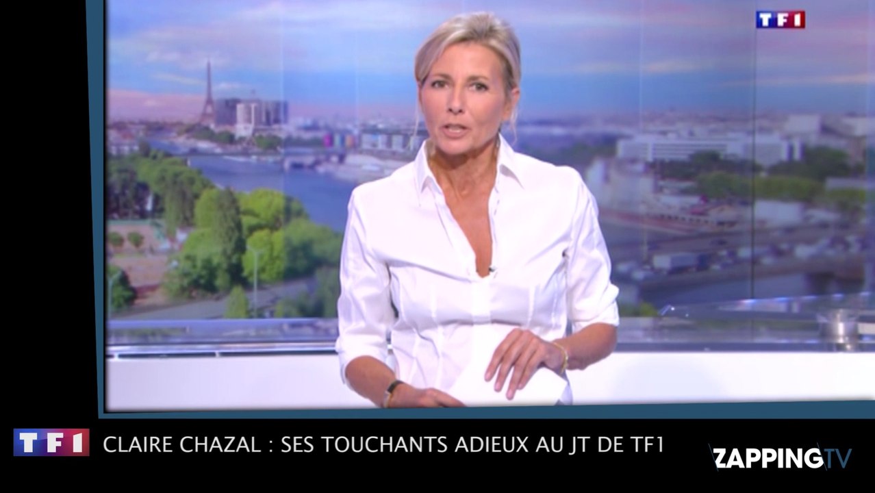 Claire Chazal : Son "immense tristesse" pour ses adieux au JT de TF1