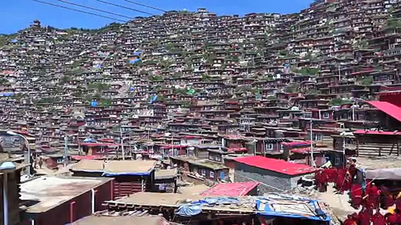 HD Bicycle Cycling in Tibet micro documentary