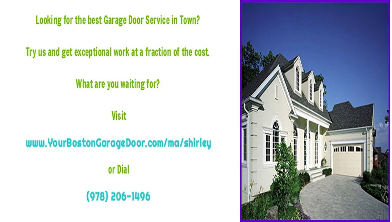 Shirley, MA Garage Door Repairs, Service and Installations