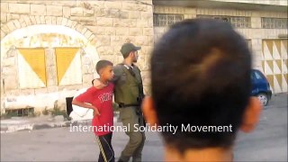 Seven year-old child violently detained by Israeli forces