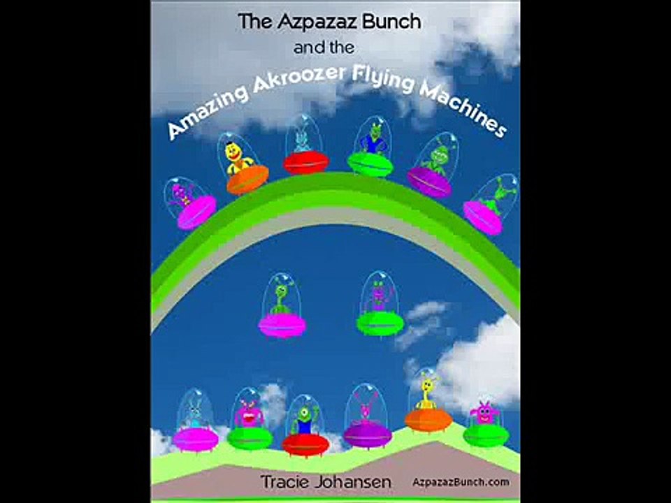 Cute Little Aliens In Their Akroozer Flying Machines - Fun Children's Picture Book Read Aloud
