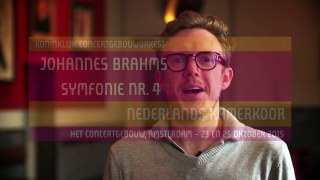 RCO Amsterdam - Daniel Harding introduces Brahms's Fourth Symphony