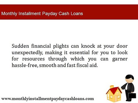 90 Day Loans Bad Credit- Monthly Installment Payday Cash Loans