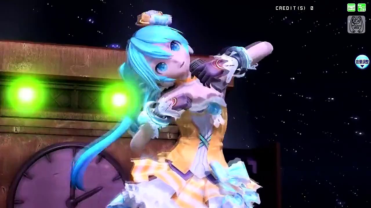 【60fps】【Project DIVA Arcade Future Tone】Delusion Sketch (Hatsune Miku)