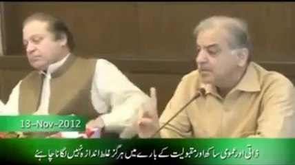 Shahbaz Sharif Khufia Video(Imran Khan Ki Tareef Karty Huay)