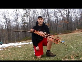 Traditional Archery Longbow Shooting