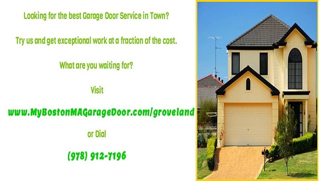 Groveland, MA Garage Door Repair Opener Services