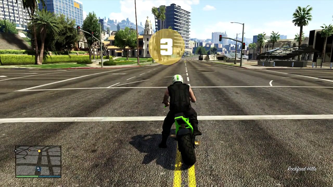 CARRERA BUENA | CARRERA DE MOTOS | MOTO PARKOUR | GTA V ONLINE