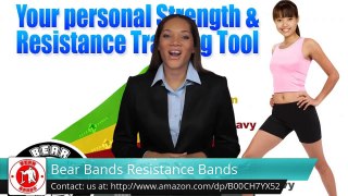 Bear Bands Resistance Bands Excellent 5 Star Review by Mari -.