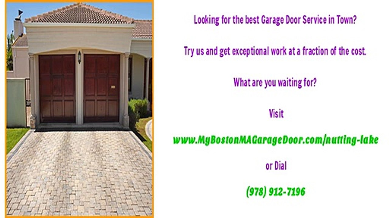Nutting Lake, MA Garage Door Repair Opener Services