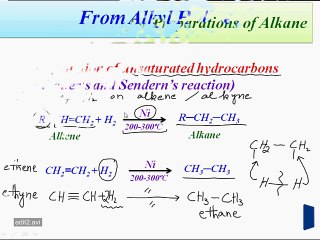 General Methods for Preparations of Alkane ( From Alkyl Halides , Hydrogenolysis  & Decarboyxlation of Mono-carboxylic Acids)