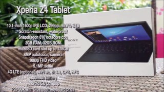 Novo Tablet Sony Xperia Z4 (Unboxing)